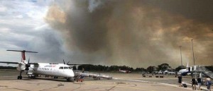 Έκλεισε το αεροδρόμιο στην Αυστραλία εξαιτίας πυρκαγιών