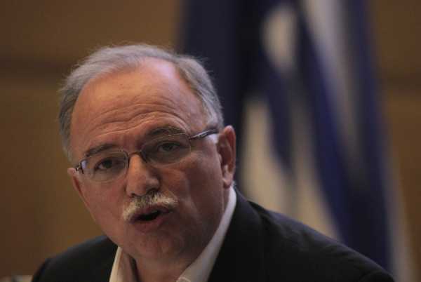 Παπαδημούλης: «Η πολιτική Σόιμπλε θα διαλύσει την Ευρωζώνη, όχι μόνον την Ελλάδα»