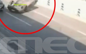 Χριστίνα Σούζη: Κόβει την ανάσα βίντεο ντοκουμέντο με το αναποδογυρισμένο αυτοκίνητο να σέρνεται στην άσφαλτο