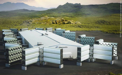 Εργοστάσιο «Μαμούθ» θα δεσμεύει το διοξείδιο του άνθρακα της ατμόσφαιρας