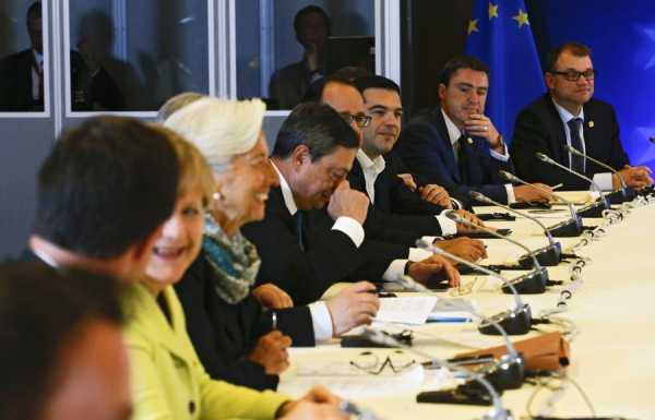 Σε εξέλιξη η Σύνοδος Κορυφής για την Ελλάδα (EPA)