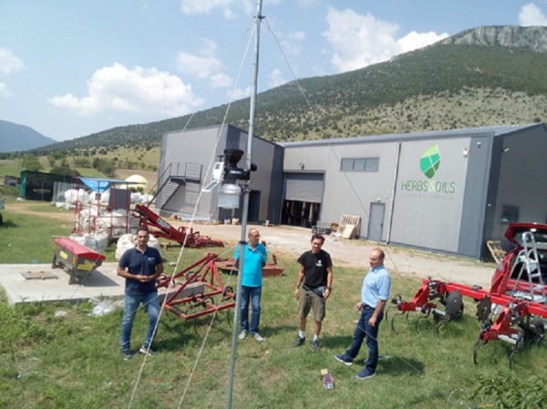 Εγκατάσταση αγρομετεωρολογικών σταθμών στο Δήμο Κοζάνης