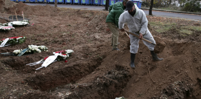Στο Ωραιόκαστρο ανοίγουν νέους τάφους για τους νεκρούς του κορονοϊού