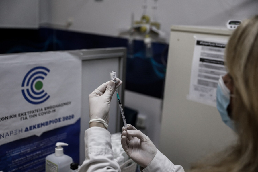 Κορονοϊός: Τα τελευταία στοιχεία από την πορεία των εμβολιασμών στη χώρα (εικόνα)
