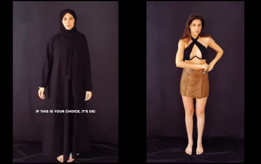 «Δικό μου το σώμα, δική μου η επιλογή»: Ιρανή σταρ του Netflix βγάζει τα ρούχα της και στέλνει ένα ηχηρό μήνυμα (βίντεο)