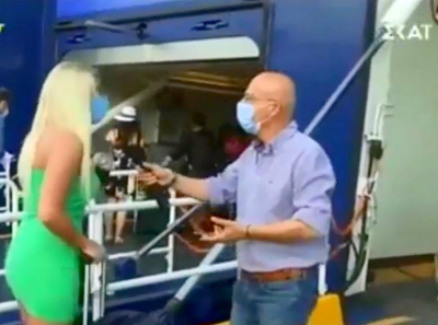 Κατά του ΣΚΑΪ θα κινηθεί η ταξιδιώτισσα που έγινε viral στο λιμάνι του Πειραιά (βίντεο)