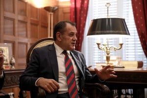 Παναγιωτόπουλος: Ο Ερντογάν μας είπε να μην χτυπάμε πολύ τα χέρια στο τραπέζι - Το ΥΠΕΘΑ δεν είναι περιστερώνας