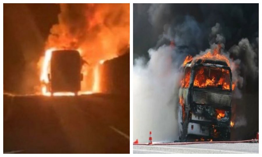 Τραγωδία στη Βουλγαρία: 45 άνθρωποι νεκροί σε φωτιά σε λεωφορείο - Τουλάχιστον 12 ήταν παιδιά (εικόνες)