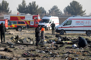 Αεροπορική τραγωδία στην Τεχεράνη: Βρέθηκαν και τα δύο μαύρα κουτιά του Boeing