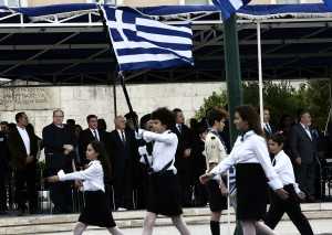 Δηλώσεις μετά την μαθητική παρέλαση στην Αθήνα