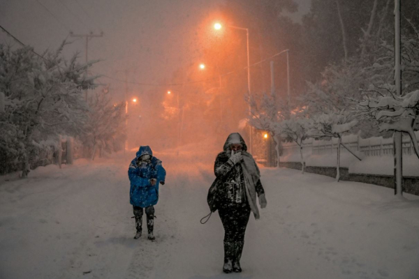 Επιμένει ο Μαρουσάκης για βαρυχειμωνιά: Έρχονται χιόνια στην Αττική και σε παραθαλάσσιες περιοχές