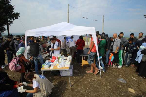 Οργανωμένος προσφυγικός καταυλισμός στην Ειδομένη