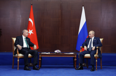 Τετ-α-τετ Πούτιν Ερντογάν: Του προτείνει συνεργασία για δημιουργία «κόμβο αερίου» στην Τουρκία