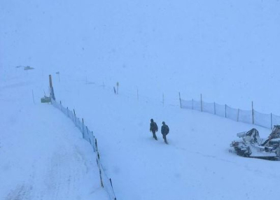 Έπεσαν τα πρώτα χιόνια στην Ελβετία, πτώση θερμοκρασίας 30 βαθμούς