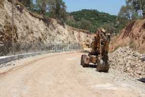 Προχωρούν οι εργασίες συντήρησης στο τμήμα της παλιάς εθνικής οδού Γούβες-Χερσόνησος