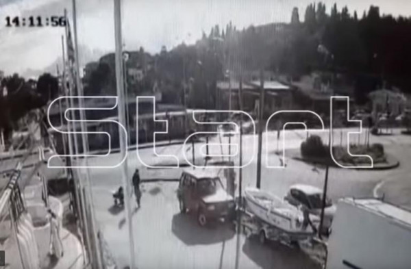 Κέρκυρα: Σοκαριστικό βίντεο από τροχαίο στο νησί - Η στιγμή της σύγκρουσης