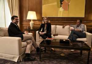 Συνάντηση Τσίπρα - Μουζάλα με την πρώην πρωθυπουργό της Δανίας για το προσφυγικό