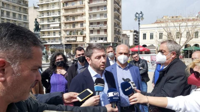 Νίκος Ανδρουλάκης από την Πάτρα: Μητσοτάκης και Τσίπρας απέτυχαν παταγωδώς ως πρωθυπουργοί