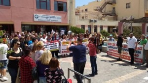 Κρήτη: Εργαζόμενοι στα νοσοκομεία διαμαρτύρονται για τις συνθήκες στην Υγεία (φωτο)