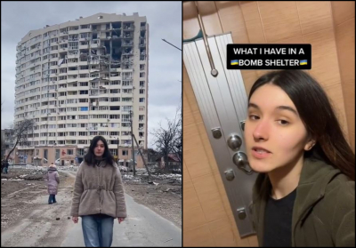 Πόλεμος στην Ουκρανία: Ένα κορίτσι δείχνει τη ζωή μέσα στα καταφύγια και γίνεται viral (βίντεο)