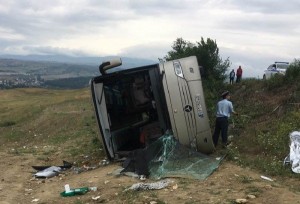 Τροχαίο με λεωφορείο στις Σέρρες: Δεν εμπνέει ανησυχία η υγεία των τραυματιών μαθητών