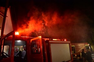 Διαμέρισμα κάηκε ολοσχερώς στη Θεσσαλονίκη