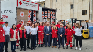 Δεύτερη μεγάλη αποστολή ανθρωπιστικής βοήθειας στους σεισμόπληκτους της Τουρκίας από τον Ελληνικό Ερυθρό Σταυρό