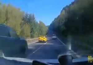Τρομακτικό τροχαίο στην Σλοβακία - Τρεις οδηγοί Φεράρι, Πόρσε και Μερσεντές έκαναν αγώνα ταχύτητας (vid)
