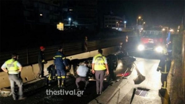 Τρεις νεκροί και δώδεκα τραυματίες σε τροχαίο στον Λαγκαδά Θεσσαλονίκης