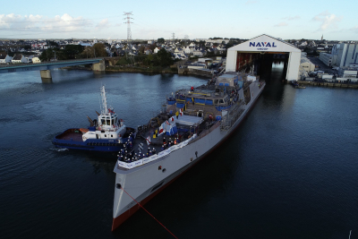 Σημαντική πρόοδος στη ναυπήγηση της πρώτης Belharra, η Naval για τη φρεγάτα «Κίμων»