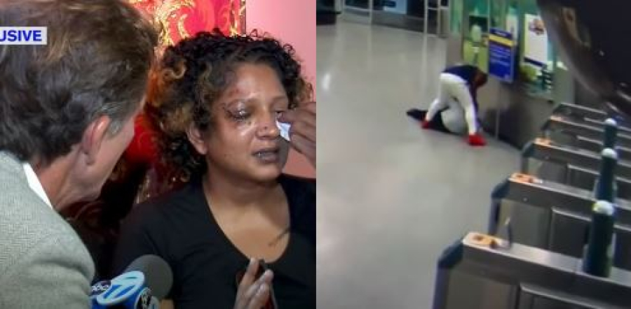 ΗΠΑ: Την άρπαξε από τα μαλλιά και την κλωτσούσε βίαια στο μετρό, «έλεγε ασυναρτησίες για τον Σατανά» (βίντεο)