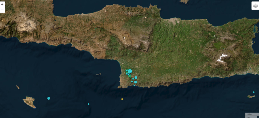 Ισχυρός σεισμός ΤΩΡΑ στην Κρήτη