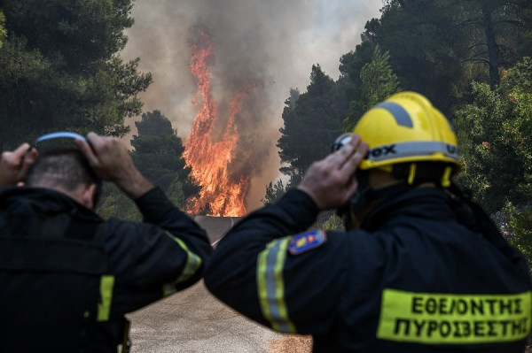 Πολύ υψηλός κίνδυνος πυρκαγιάς σήμερα - Στο «κόκκινο» η μισή Ελλάδα (χάρτης)