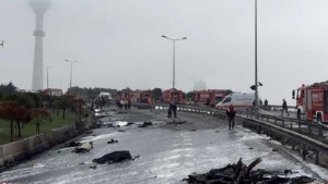 Τουρκία: Συντριβή μεταγωγικού αεροσκάφους με τρεις νεκρούς σε άσκηση