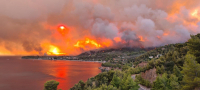 Φωτιά στην Εύβοια: Κάηκαν τα πάντα... μέχρι τη θάλασσα - Κάηκαν σπίτια και ξενοδοχεία, εκκενώνονται και άλλοι οικισμοί (εικόνες, βίντεο)