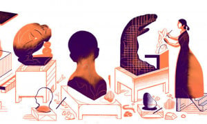 H Google τιμά με doodle την Γαλλίδα γλύπτρια Camille Claudel