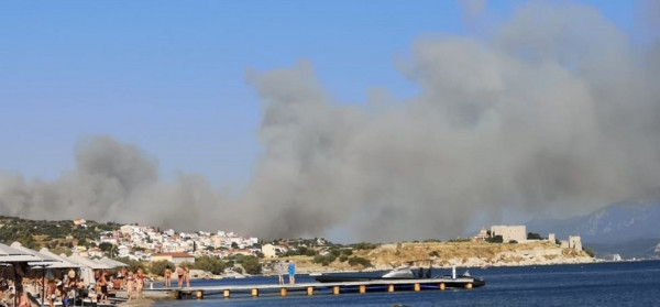 Σε πύρινο κλοιό η χώρα: Μεγάλη φωτιά στη Σάμο - Εκκενώθηκαν δύο ξενοδοχεία - Όλα τα μέτωπα (pic+vid)