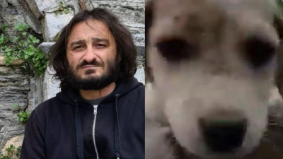 Στα σκουπίδια βρήκε και έσωσε ένα πανέμορφο σκυλάκι ο Βασίλης Χαραλαμπόπουλος