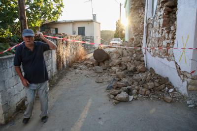 Νέος ισχυρός σεισμός πάνω από 5 ρίχτερ στην Κρήτη