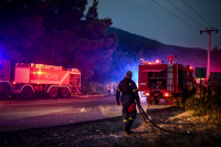 Ξάνθη: Τέθηκε υπό έλεγχο η φωτιά στο Ωραίο