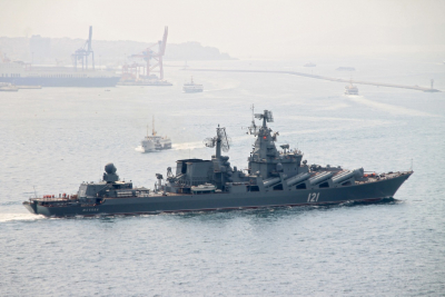 Το Πεντάγωνο διαψεύδει το Κίεβο για τη ρωσική ναυαρχίδα «Moskva»: «Yπήρξε έκρηξη, αλλά δεν βυθίστηκε»