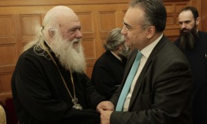 «Μνημόνιο Συνεργασίας» συμφώνησαν να υπογράψουν ο προέδρος του ΔΣΑ με τον αρχιεπίσκοπο Αθηνών