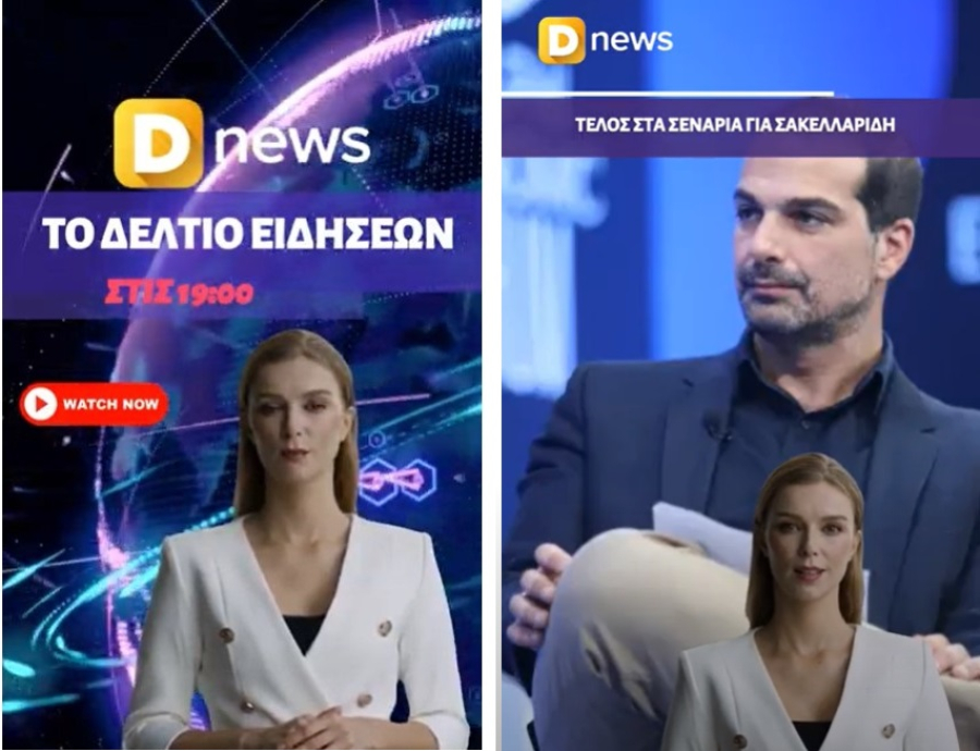 Δείτε το καθημερινό δελτίο ειδήσεων του Dnews, με τη βοήθεια της τεχνητής νοημοσύνης