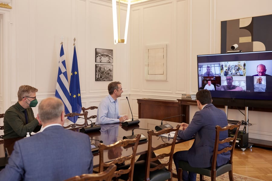 Σύσκεψη στο Μαξίμου υπό τον Κυριάκο Μητσοτάκη - Ενεργειακά ασφαλής η Ελλάδα