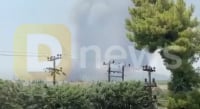 Αποκλειστικό: Βίντεο ντοκουμέντο, το σημείο μηδέν της φωτιάς στην Βαρυμπόμπη, δίπλα σε πυλώνες υψηλής τάσης