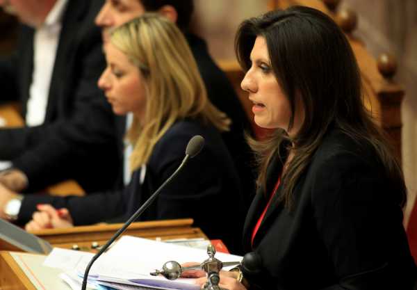 Η Κωνσταντοπούλου ζήτησε την ψηφοφορία για απόσυρση τριων τροπολογιών