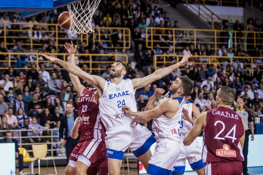 Ελλάδα - Λετονία 60-80, «σφαλιάρα» για την Εθνική Ανδρών στο Ηράκλειο