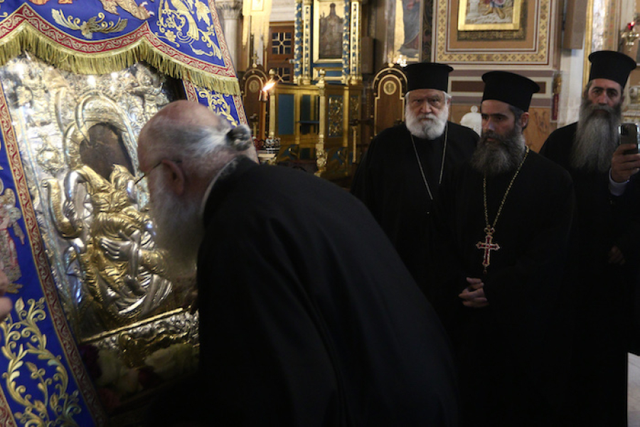 «Τετ α Τετ» Αρχιεπίσκοπος Κύπρου με Αρχιεπίσκοπο Αθηνών και πάσης Ελλάδος