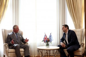 Στην Ελλάδα ο πρίγκιπας Κάρολος για τριήμερη επίσκεψη