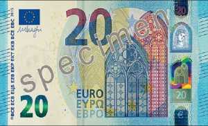 Τον Νοέμβριο κυκλοφορούν τα νέα χαρτονομίσματα των 20 ευρώ
